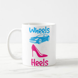 Mug Roues ou talons Révélation du sexe de bébé Baby Sh