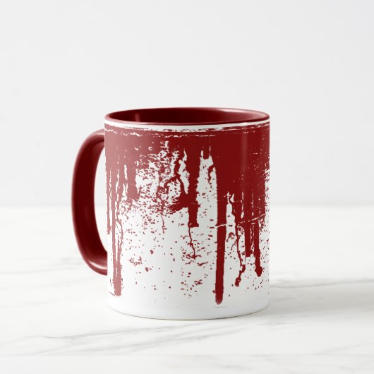 Mug Rouge (Devant gauche)
