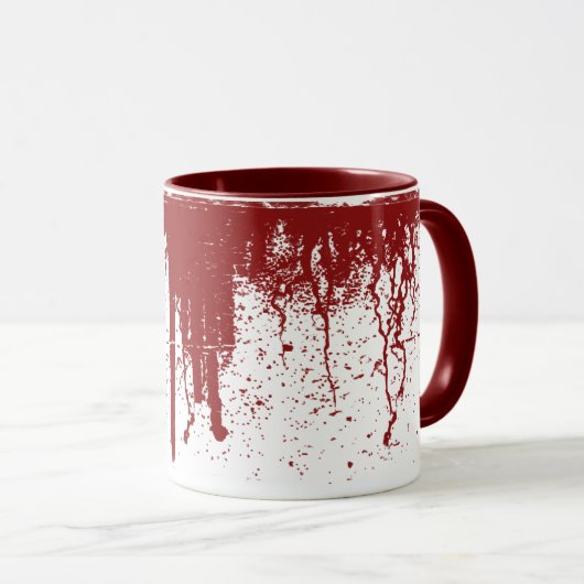 Mug Rouge (Devant droit)