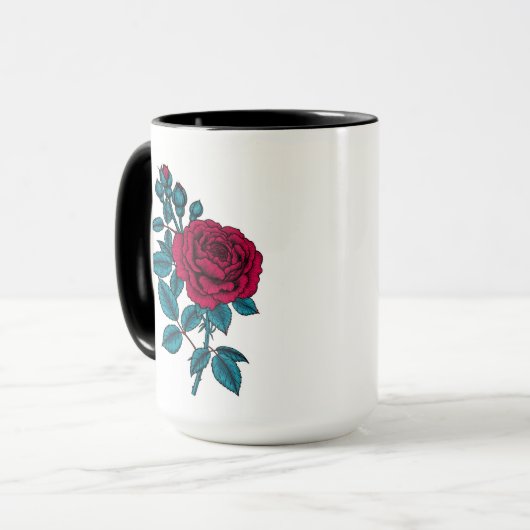 Mug Rouge (Devant gauche)