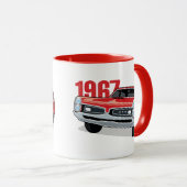 Mug Rouge 1967 de Pontiac GTO (Devant droit)