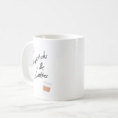 Mug Rouge à lèvres et beauté Girly d'amusement de (Devant gauche)