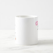 Mug Rouge à lèvres et beauté Girly d'amusement de (Centre)
