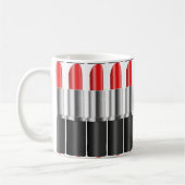 Mug Rouge à lèvres rouge (Gauche)