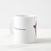 Mug Rouge à lèvres sur un porc (Devant gauche)