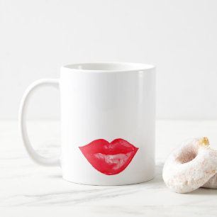 Mug Rouge Aquarelle Lipstick Artiste maquillage