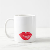 Mug Rouge Aquarelle Lipstick Artiste maquillage (Gauche)