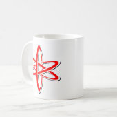 Mug Rouge atomique (Devant gauche)