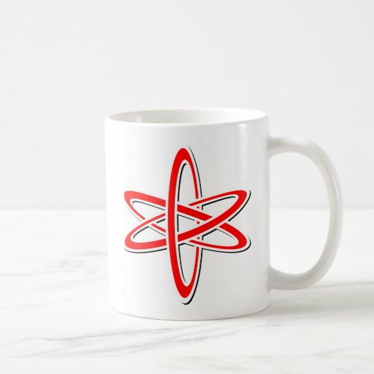 Mug Rouge atomique (Droite)