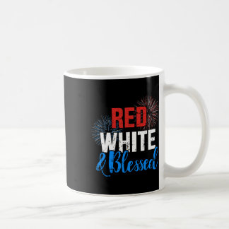 Mug Rouge Blanc Bénis pour la fête de l'indépendance d