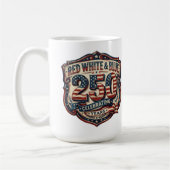 Mug Rouge, Blanc & Bleu 4 juillet (Gauche)