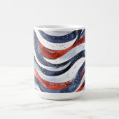 Mug Rouge Blanc Bleu Nautique (Centre)