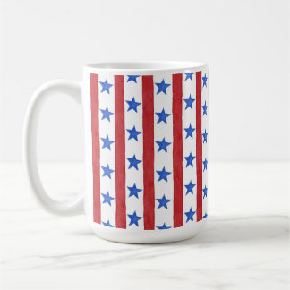 Mug Rouge Blanc & Bleu Patriotique
