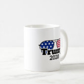 Mug Rouge blanc bleu Trump élection 2020 (Devant droit)