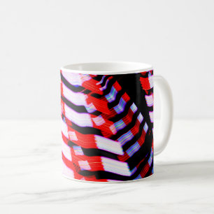 Mug Rouge blanc et bleu