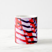 Mug Rouge blanc et bleu (Centre)