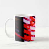 Mug Rouge blanc et bleu (Gauche)