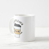 Mug Rouge Blanc Et Brûler Drôle Drapeau Américain Pun  (Devant gauche)