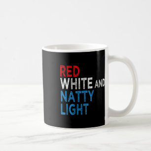 Mug Rouge Blanc Et Natty-light Pour Hommes Femmes Amat