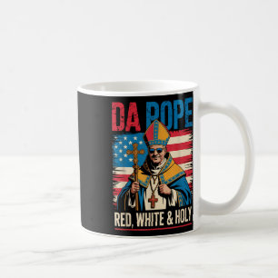 Mug Rouge Blanc Saint Da Pape D'Amérique Chicago Pape 
