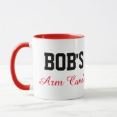 Mug Rouge Bob's Arm Candy (Gauche)