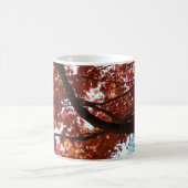 Mug Rouge Branches d'érable Couleurs d'automne (Centre)