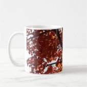 Mug Rouge Branches d'érable Couleurs d'automne (Gauche)