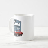 Mug Rouge Camaro du garage du papa (Devant gauche)