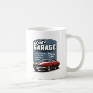Mug Rouge Camaro du garage du papa