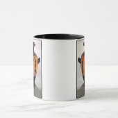 Mug Rouge-chiffre stamnos de grenier dépeignant le (Centre)