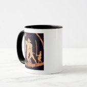 Mug Rouge-chiffre vase de grenier (Devant gauche)