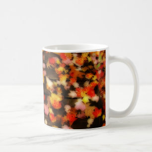 Mug Rouge clair Jaune d'automne Maple Feuilles