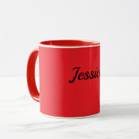 Rouge, couleur rouge uni MODÈLE, personnalisable,