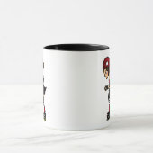 Mug Rouge de brouilleur de Derby de rouleau (Centre)