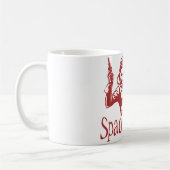 Mug Rouge de cadet de l'espace (Gauche)
