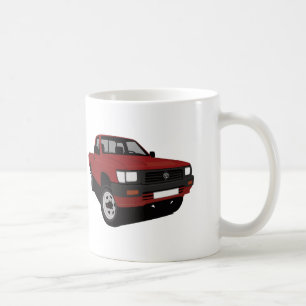 Mug Rouge de collecte de Toyota Hilux - image de 2 x