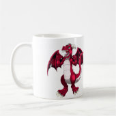 Mug Rouge de dragon d'hurlement (Gauche)