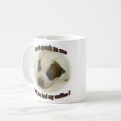 Mug Rouge de Lil après mon café (Devant gauche)