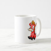 Mug Rouge de Moehog (Devant droit)