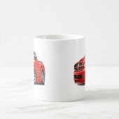 Mug Rouge de RAM de Dodge SRT10 (Centre)