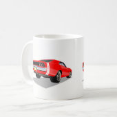 Mug Rouge de "tasse 68 chargeurs (Devant gauche)