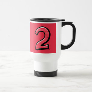 Mug rouge de voyage numéro 2