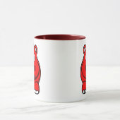 Mug Rouge d'hippopotame (Centre)