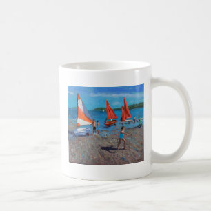 Mug Rouge et blanc navigue Abersoch