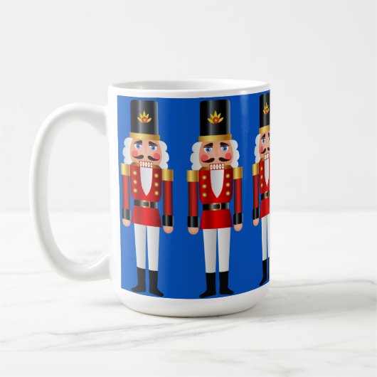 Mug Rouge et casse-noix d'or (Gauche)