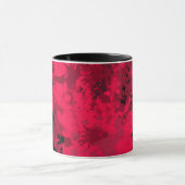 Mug rouge et noire tachetée (Centre)