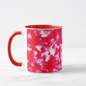 Mug Rouge et rose Abstraits (Gauche)