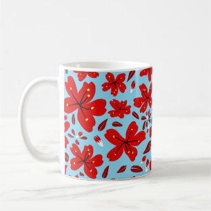 Mug Rouge floral