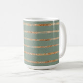 Mug Rouge Gold Sage Green (Devant droit)