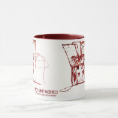 MUG ROUGE INACHEVÉ (Centre)